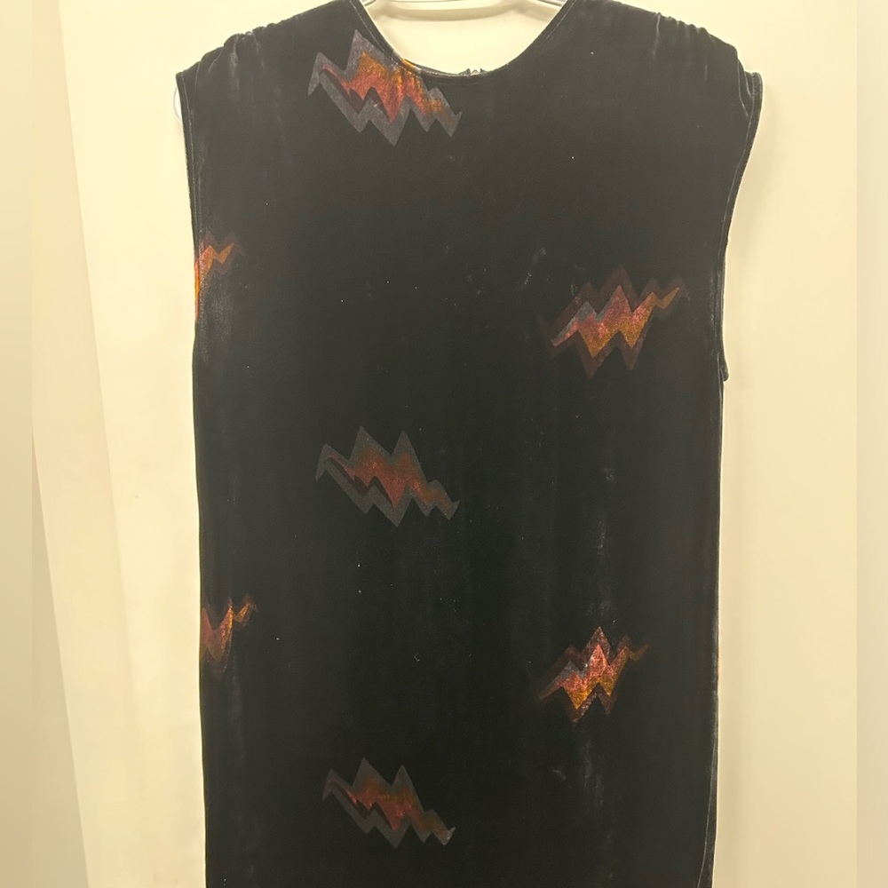 Spanish designer velvet dress, funky and fun for the fall!
